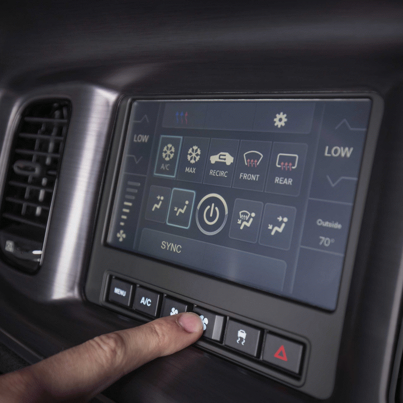 Dodge Charger 2015-Up 7-inch touchscreen display for climate and personalization features
Includes Axxess interface for climate and steering wheel functions Dodge Charger 2015-Up 7-inch touchscreen display for climate and personalization features
Includes Axxess interface for climate and steering wheel functions