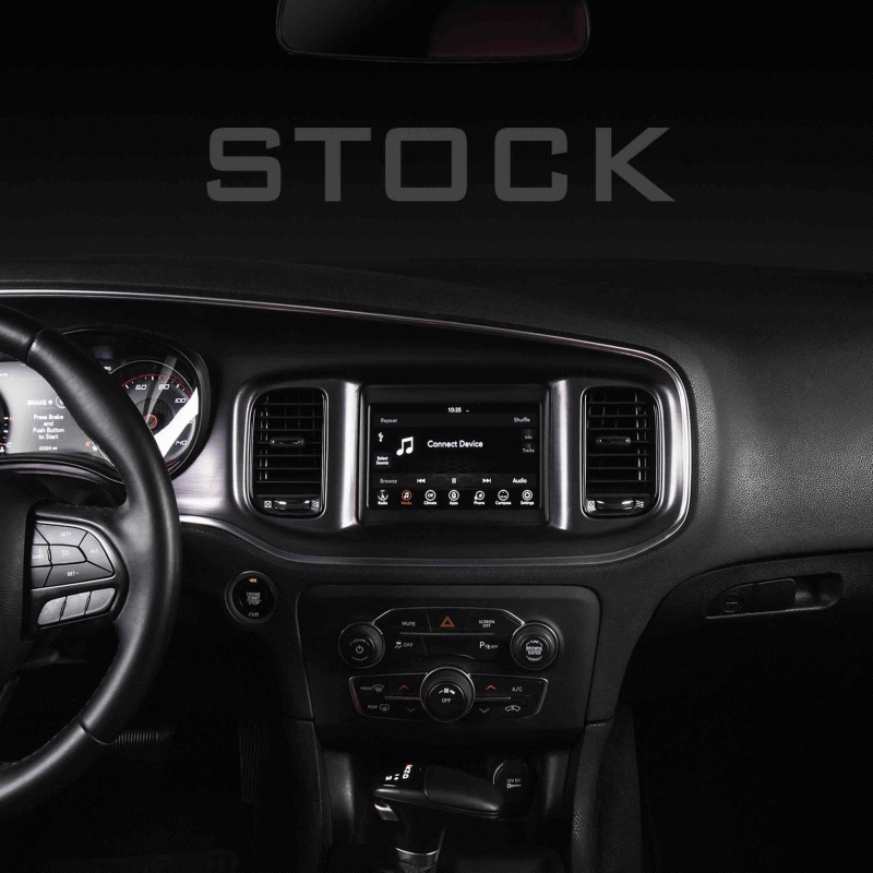 Dodge Charger 2015-Up 7-inch touchscreen display for climate and personalization features
Includes Axxess interface for climate and steering wheel functions Dodge Charger 2015-Up 7-inch touchscreen display for climate and personalization features
Includes Axxess interface for climate and steering wheel functions