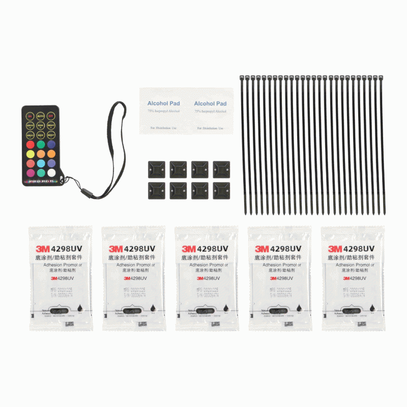 16-Piece Chasing LED Strip Kit 16-Piece Chasing LED Strip Kit