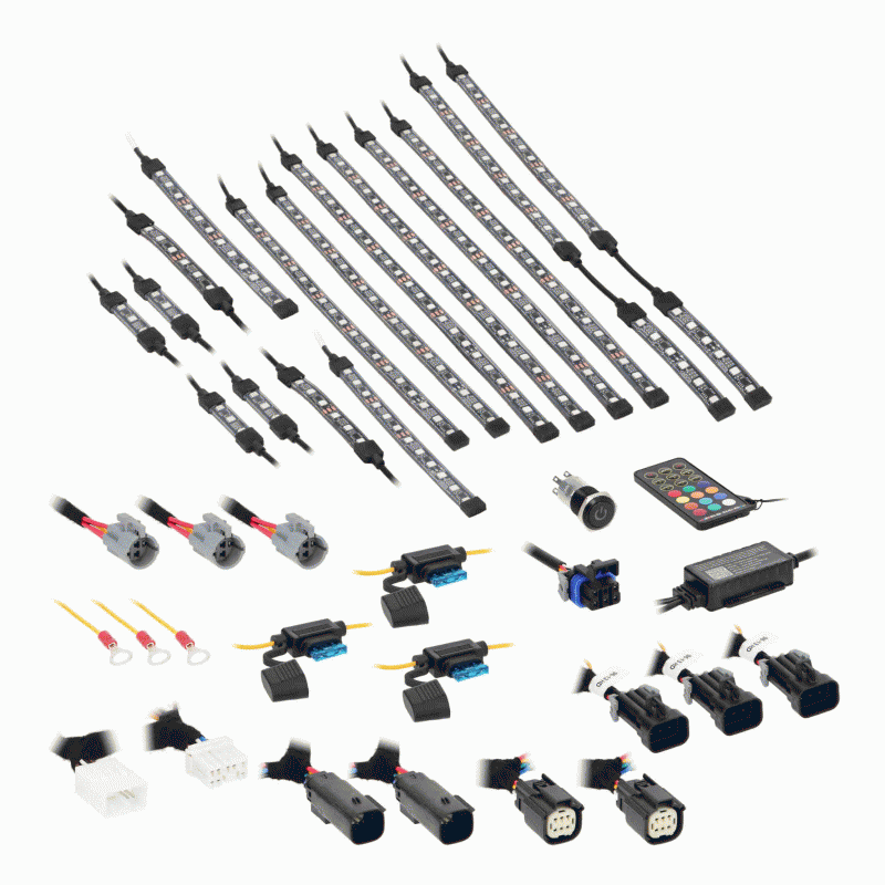 16-Piece Chasing LED Strip Kit 16-Piece Chasing LED Strip Kit