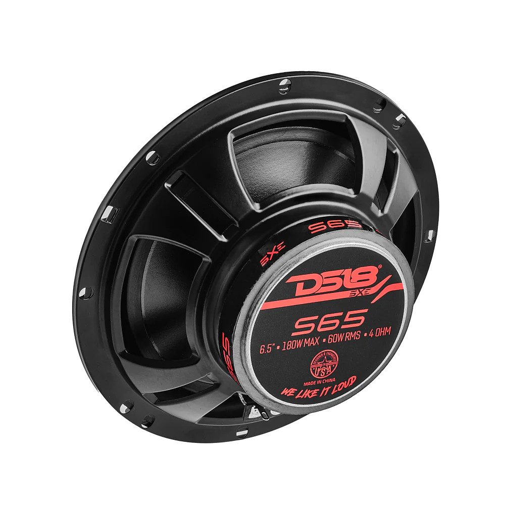 DS18 SELECT 6.5" 2-Way Coaxial Speaker 180 Watts 4-Ohm