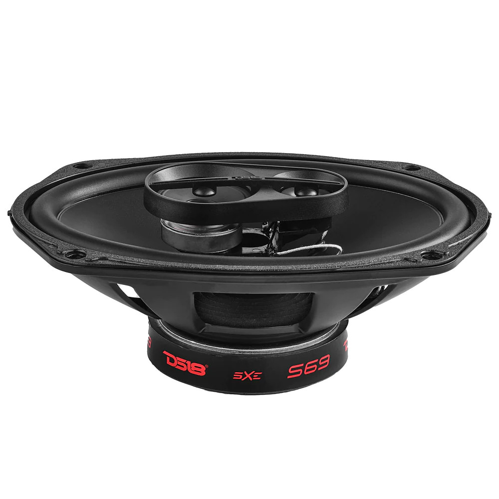 DS18 SELECT 6x9" 3-Way Coaxial Speaker 240 Watts 4-Ohm