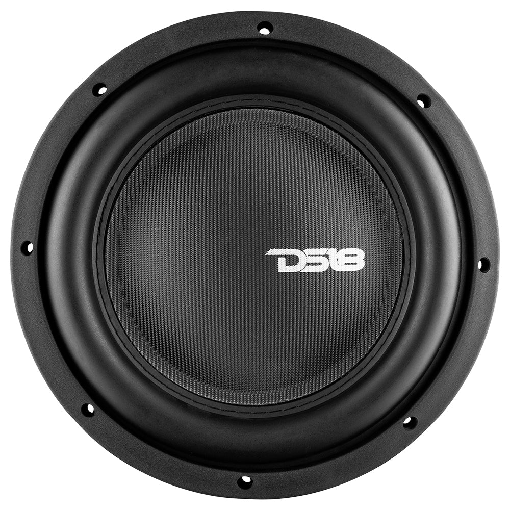 DS18 IXS Shallow-Mount 10" Fiber Glass Subwoofer 600 Watts Rms DVC 2-Ohm