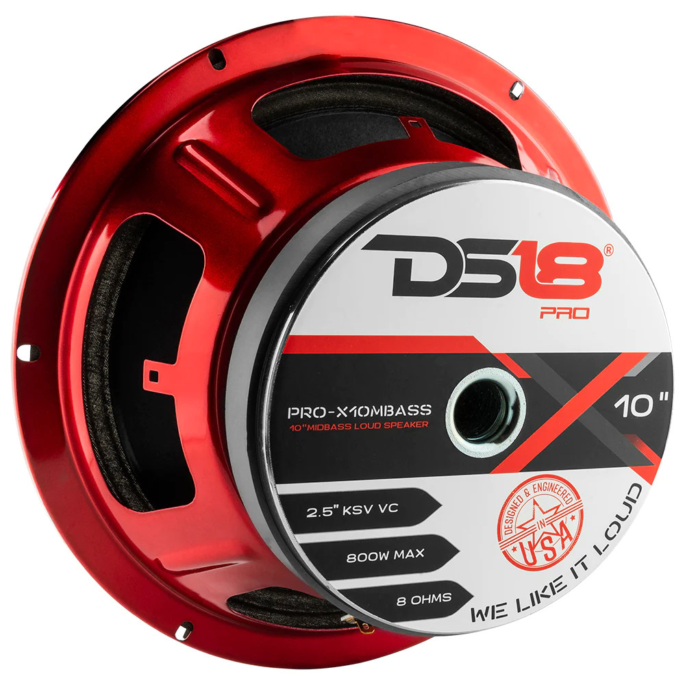 DS18 PRO 10" MIDBASS 8 OHM 400W RMS
