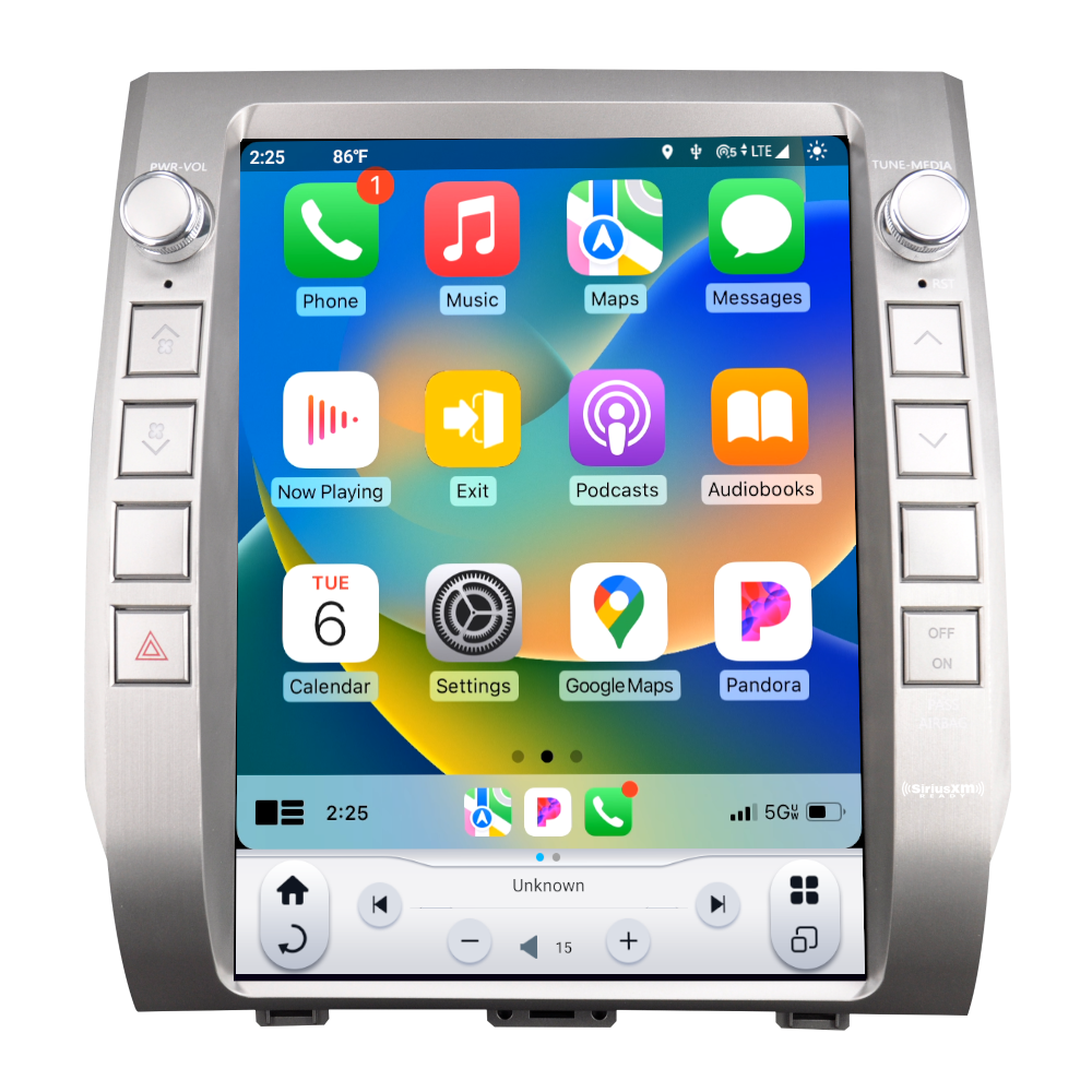 LINKSWELL GEN VI T-Style 2014-2021 Toyota Tundra 12.1" Radio/Tablet, Android 11.0 w/HDMI Out Wireless PhoneLink HDMI In w/adaptor