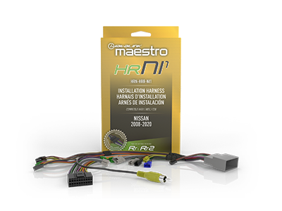 MAESTRO RR AND RR2 COMPATIBLE RADIO REPLACEMENT HARNESS FOR SELECT 2007-2020 NISSAN VEHICLES