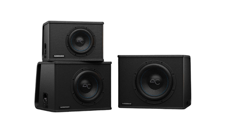 AUDIOCONTROL SPIKE SERIES 10" VENTED ENCLOSURE AUDIOCONTROL SPIKE SERIES 10" VENTED ENCLOSURE