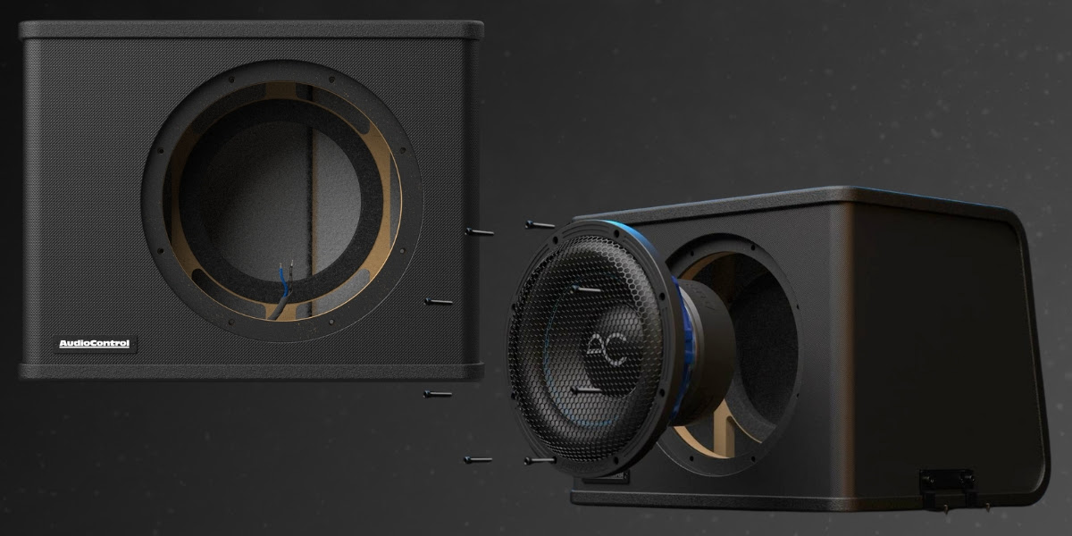 AUDIOCONTROL SPIKE SERIES 12" VENTED ENCLOSURE