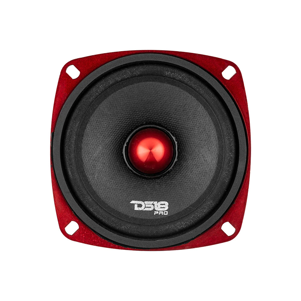 DS18 PRO-X4.4BM – 4” Bullet Mid-range Loudspeaker – 100 Watts RMS 200 Watts MAX, 4-Ohms