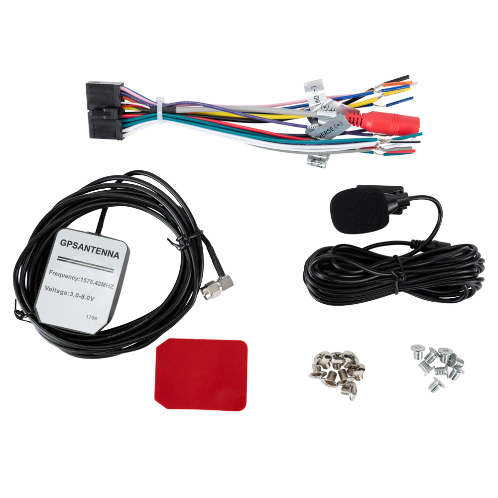 DUAL 7" DOUBLE DIN WIRELESS APPLE CARPLAY & ANDROID AUTO RECEIVER