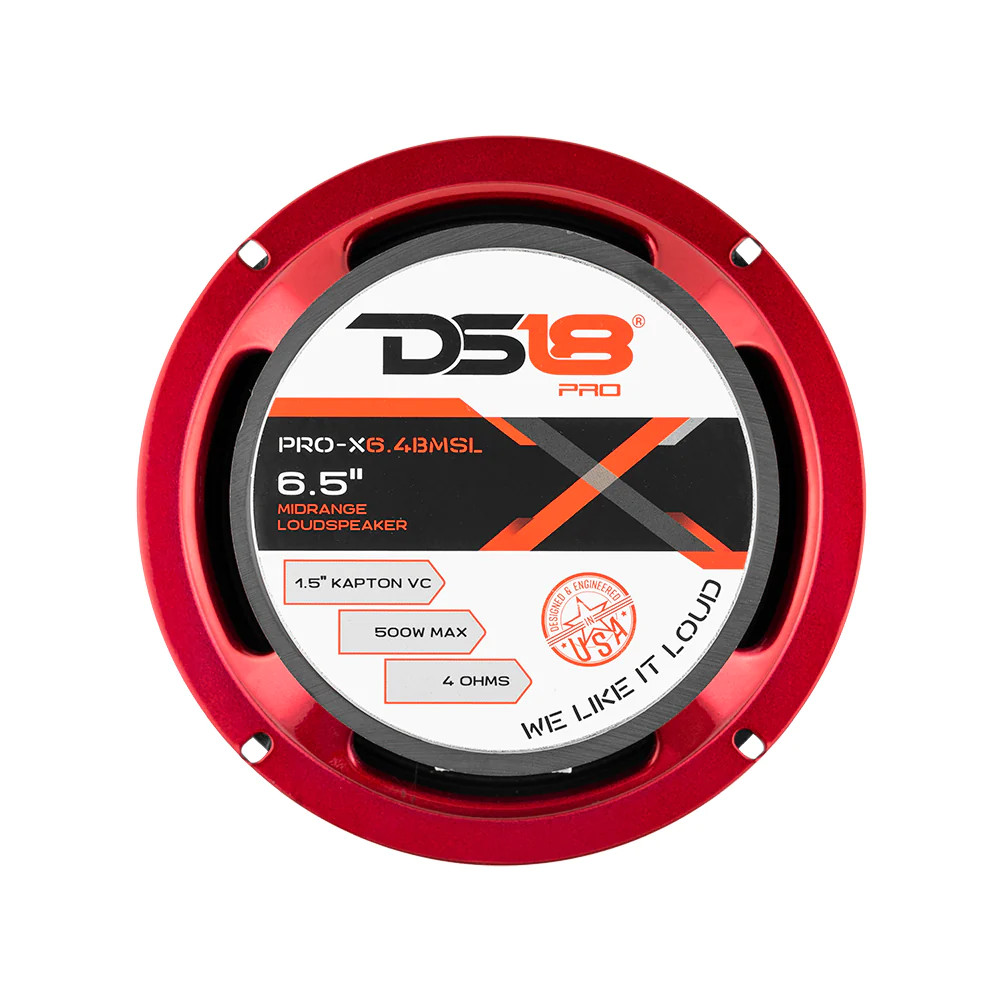 DS18 PRO 6.5" MIDRANGE 4 OHM