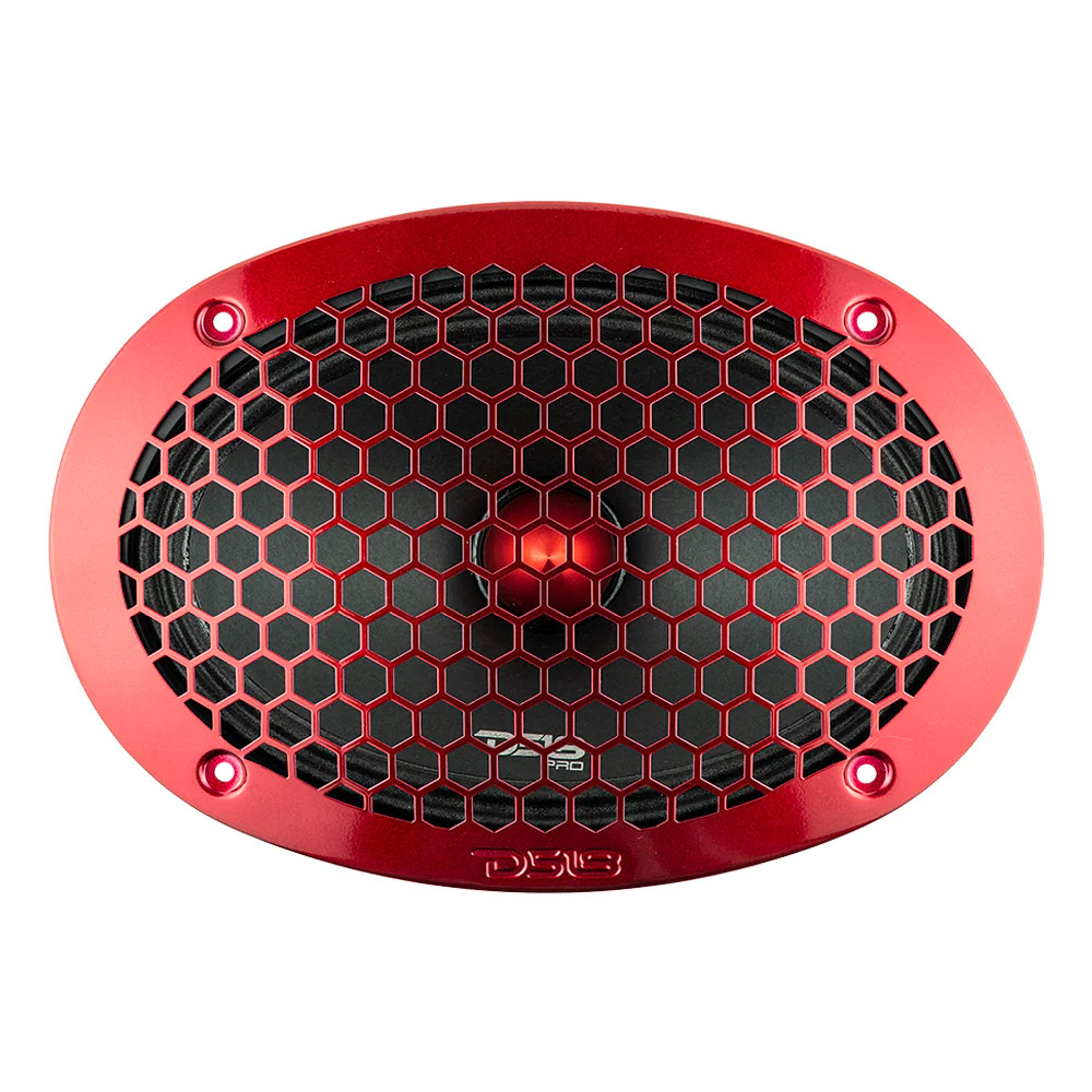 DS18 PRO 6X9" MIDRANGE LOUDSPEAKER WITH BULLET 700W 8 OHM WITH GRILL