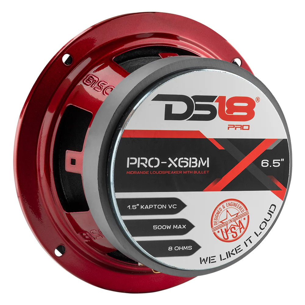 DS18 PRO 6" BULLET MIDRANGE 8 OHM 500W SPEAKER