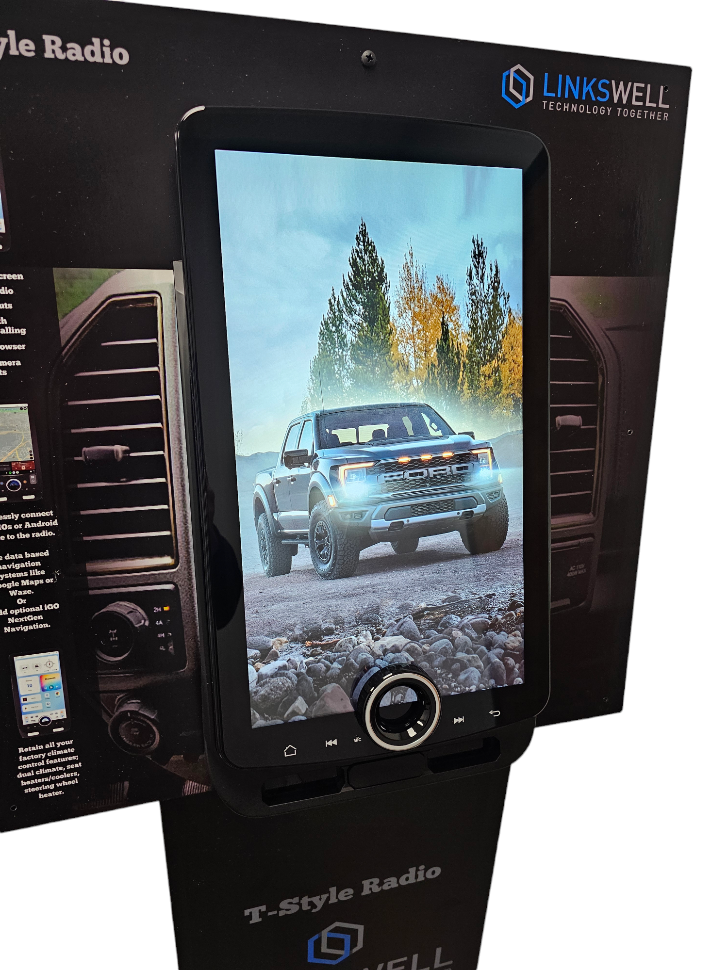 LINKSWELL FLOOR STAND XL 15.6" FORD DISPLAY UNIT