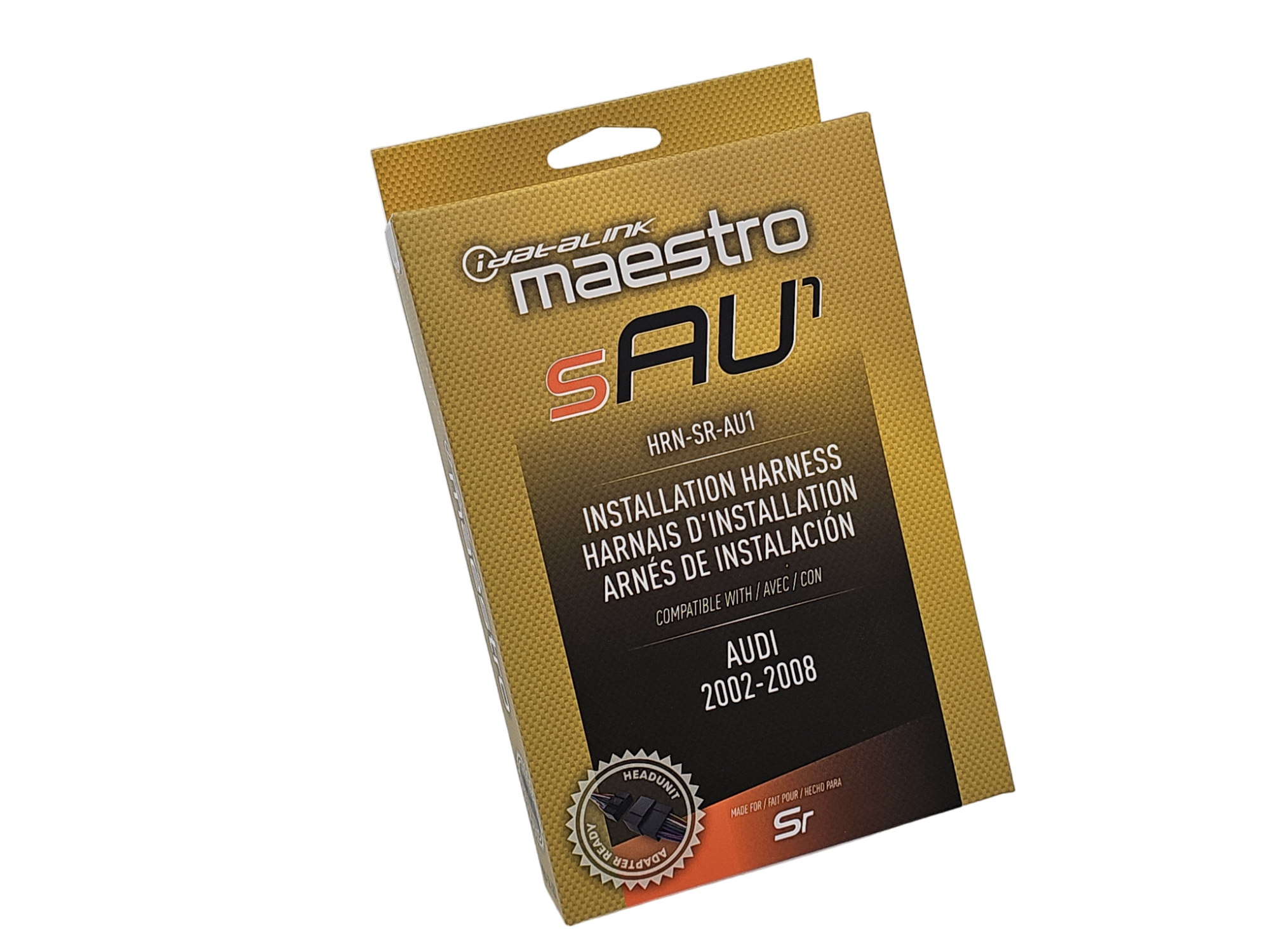 ADS MAESTRO MSR compatible radio replacement harness for select 2004-2014 Audi vehicles