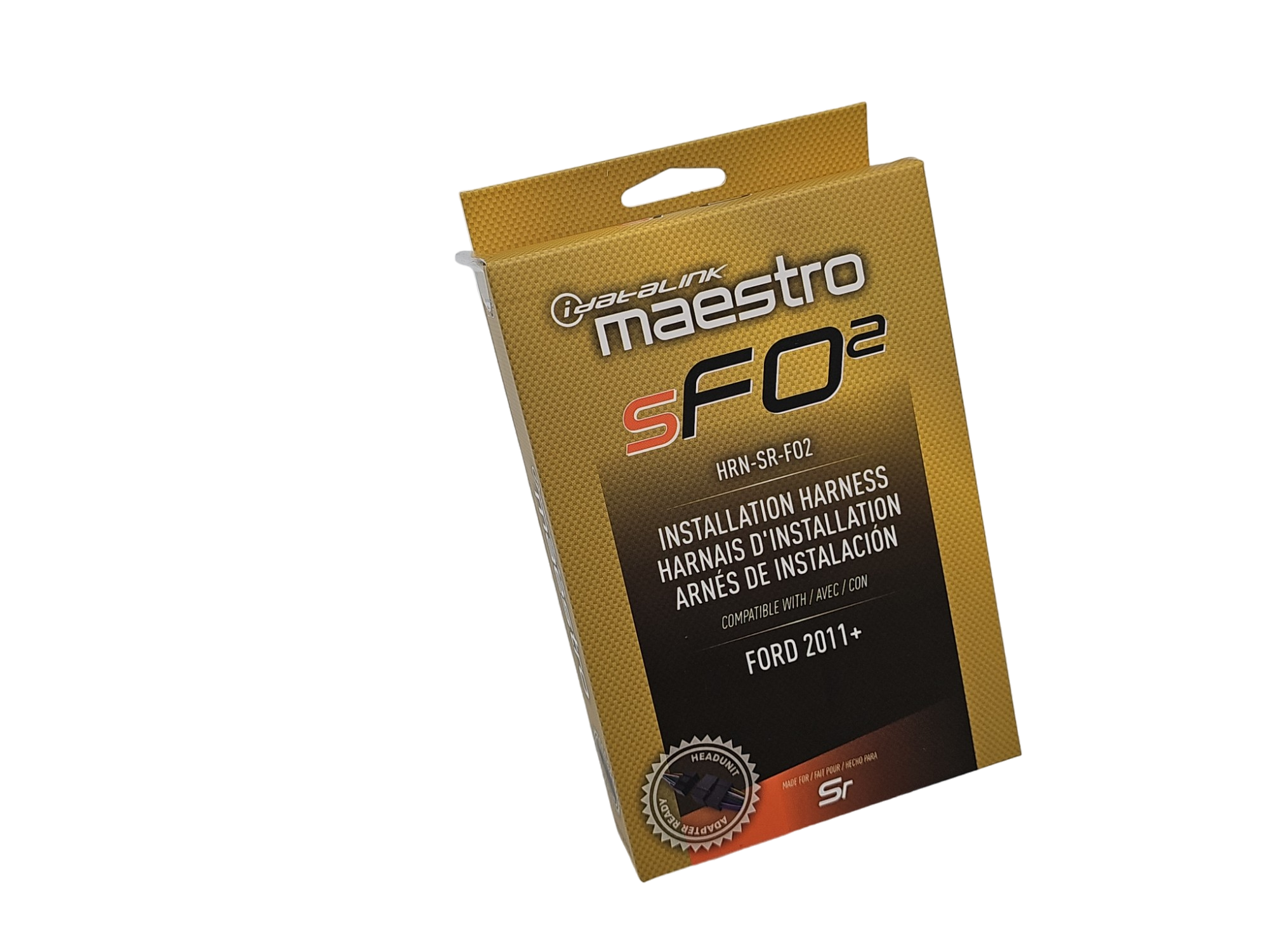 ADS MAESTRO MSR compatible radio replacement harness for select 2011 up ford vehicle