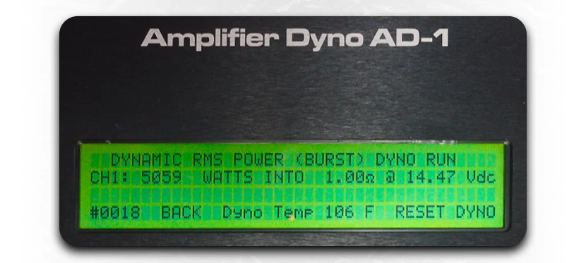 DS18 FRP Compact Full-Range Class D 1-Channel Amplifier 5,000 Watts Rms @ 1-Ohm Titanium