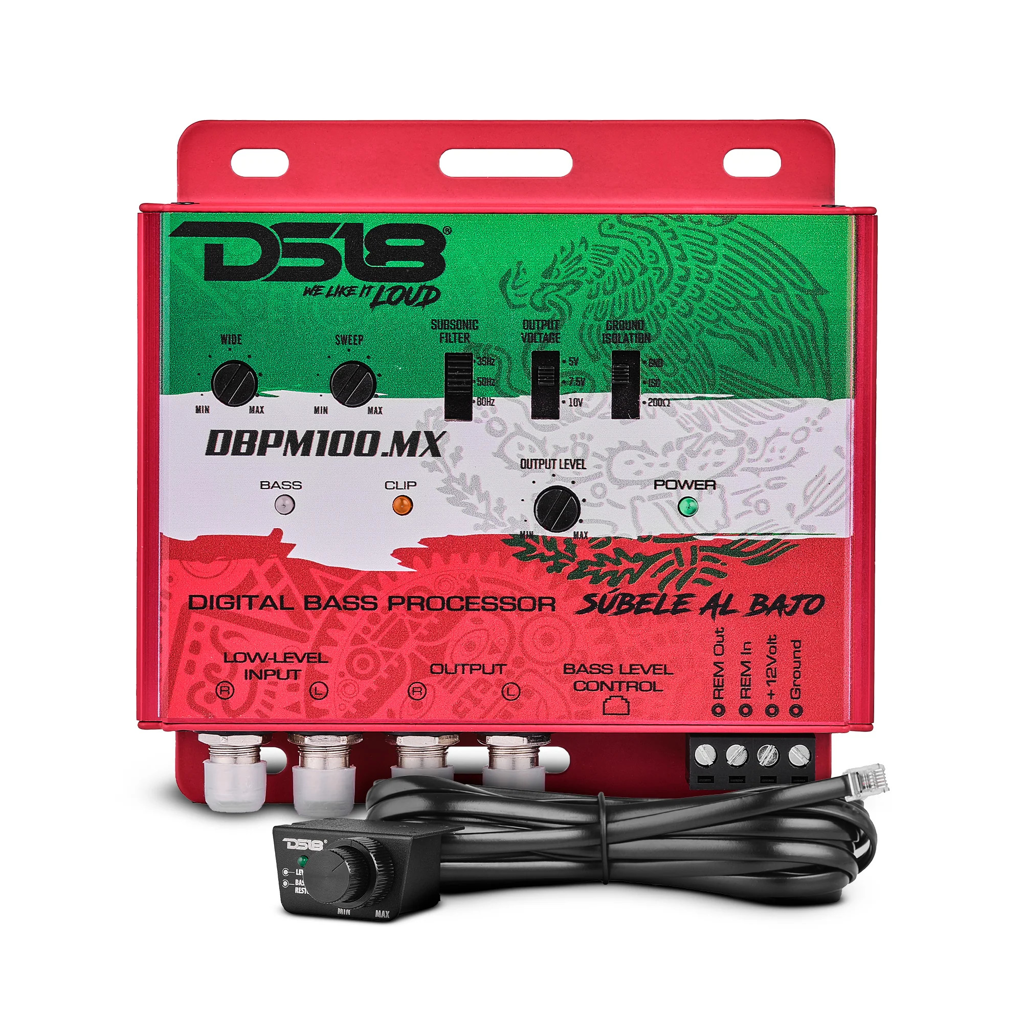 DS18 DIGITAL BASS PROCESSOR - MEXICO EDITION DS18 DIGITAL BASS PROCESSOR - MEXICO EDITION
