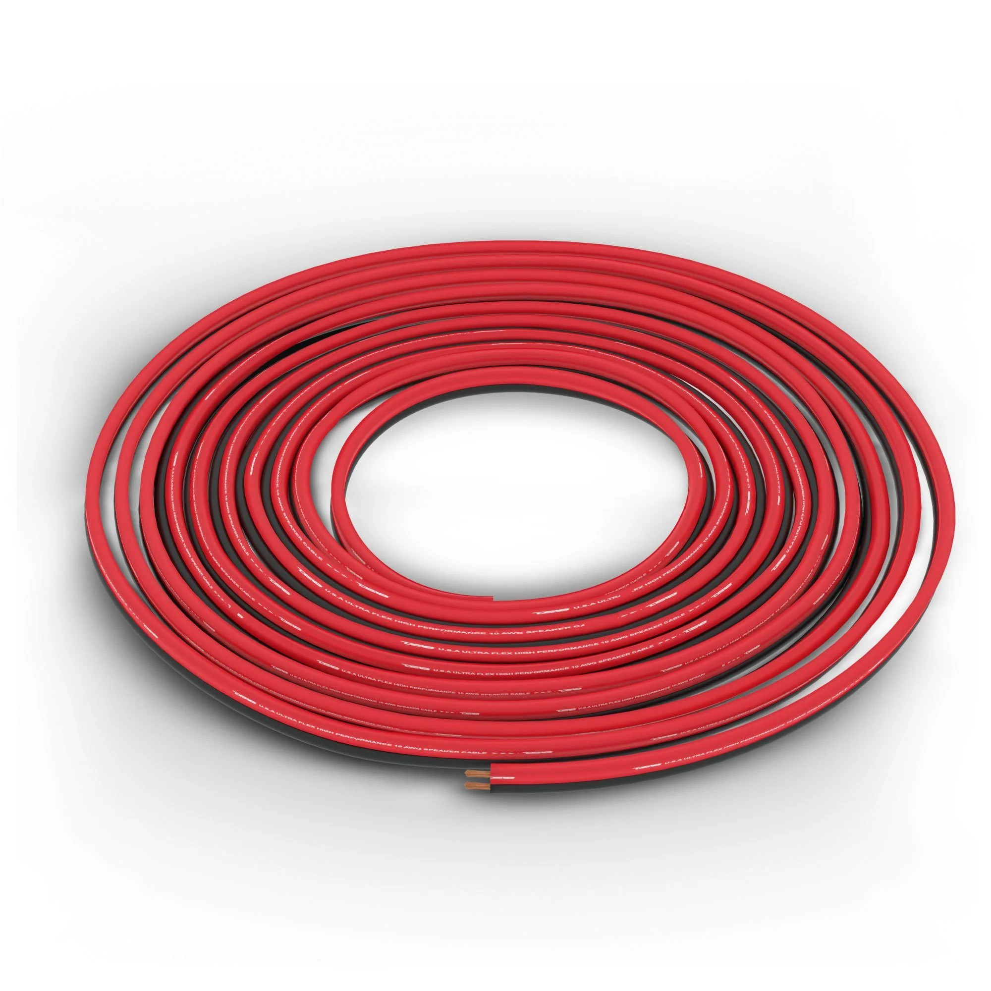 DS18 SW-10GA-100RB 10-GA Ultra Flex CCA Speaker Wire 100 Ft