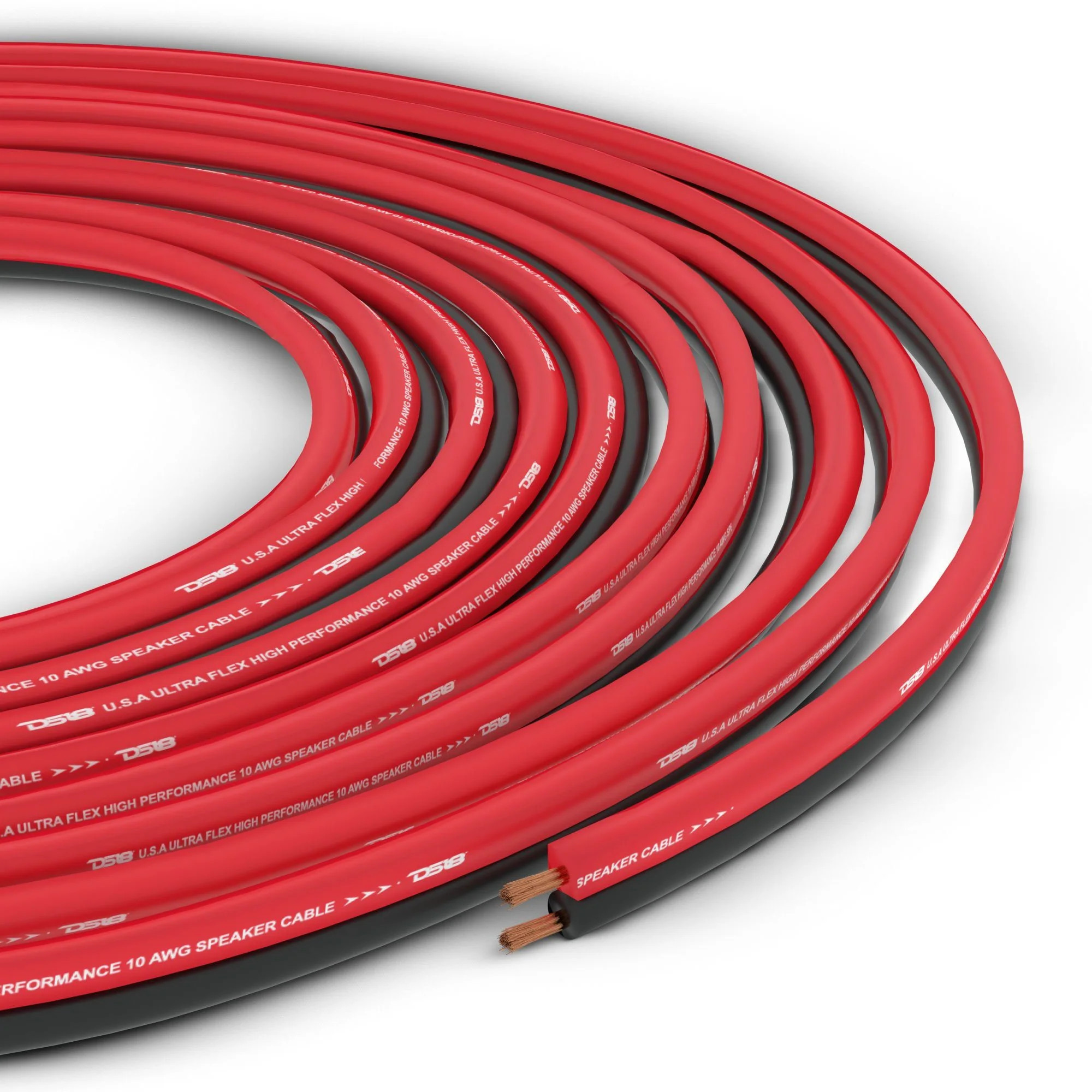 DS18 SW-16GA-100RB 16-GA Ultra Flex CCA Speaker Wire 100 Ft