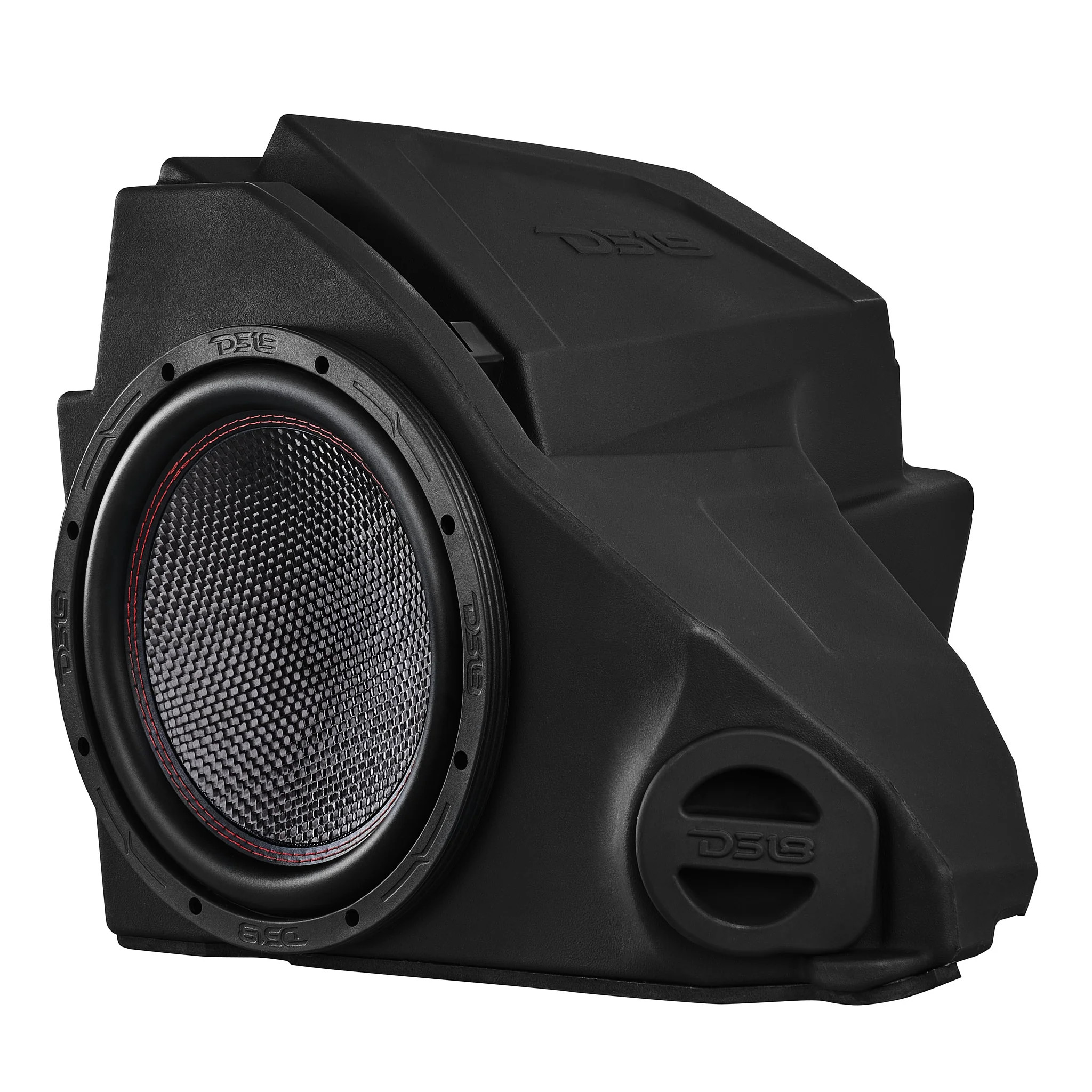 DS18 POLARIS RAZOR 10" LOADED GLOVE BOX ENCLOSURE WITH 1200 WATTS CARBON FIBER SUBWOOFER DS18 POLARIS RAZOR 10" LOADED GLOVE BOX ENCLOSURE WITH 1200 WATTS CARBON FIBER SUBWOOFER