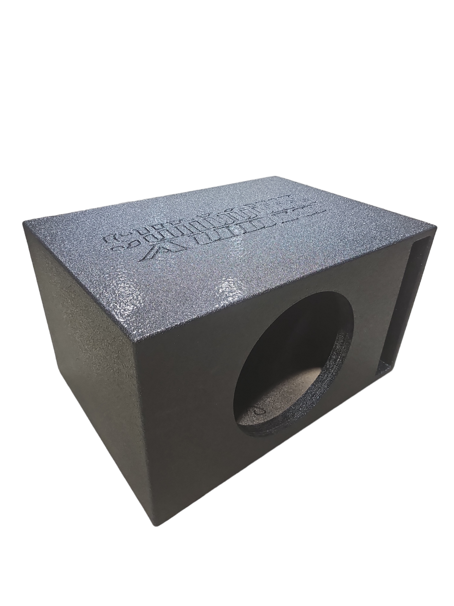 BASS-MAXX SUNDOWN AUDIO SINGLE 12" JUMBO VENTED POLY COATED ENCLOSURE