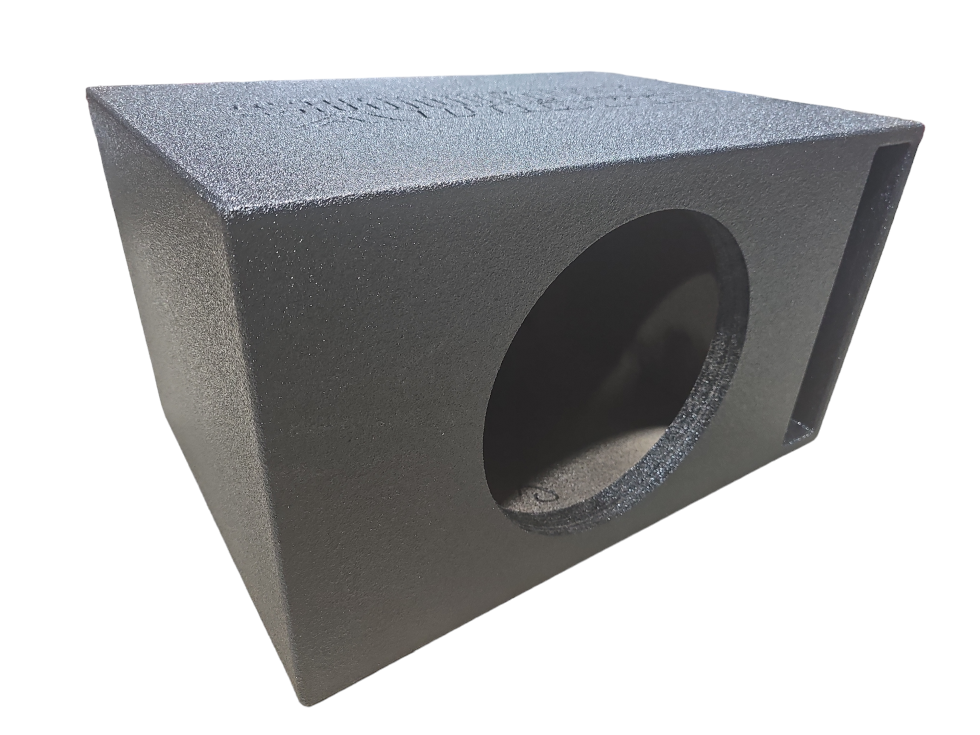BASS-MAXX SUNDOWN AUDIO SINGLE 12" JUMBO VENTED POLY COATED ENCLOSURE