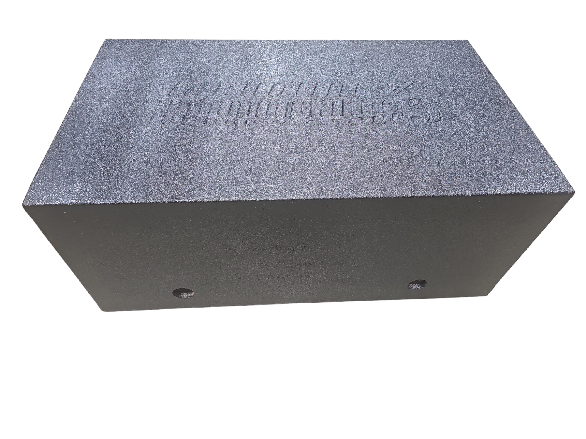 BASS-MAXX SUNDOWN AUDIO DUAL 15" JUMBO VENTED POLY COATED ENCLOSURE - FRONT FIRE