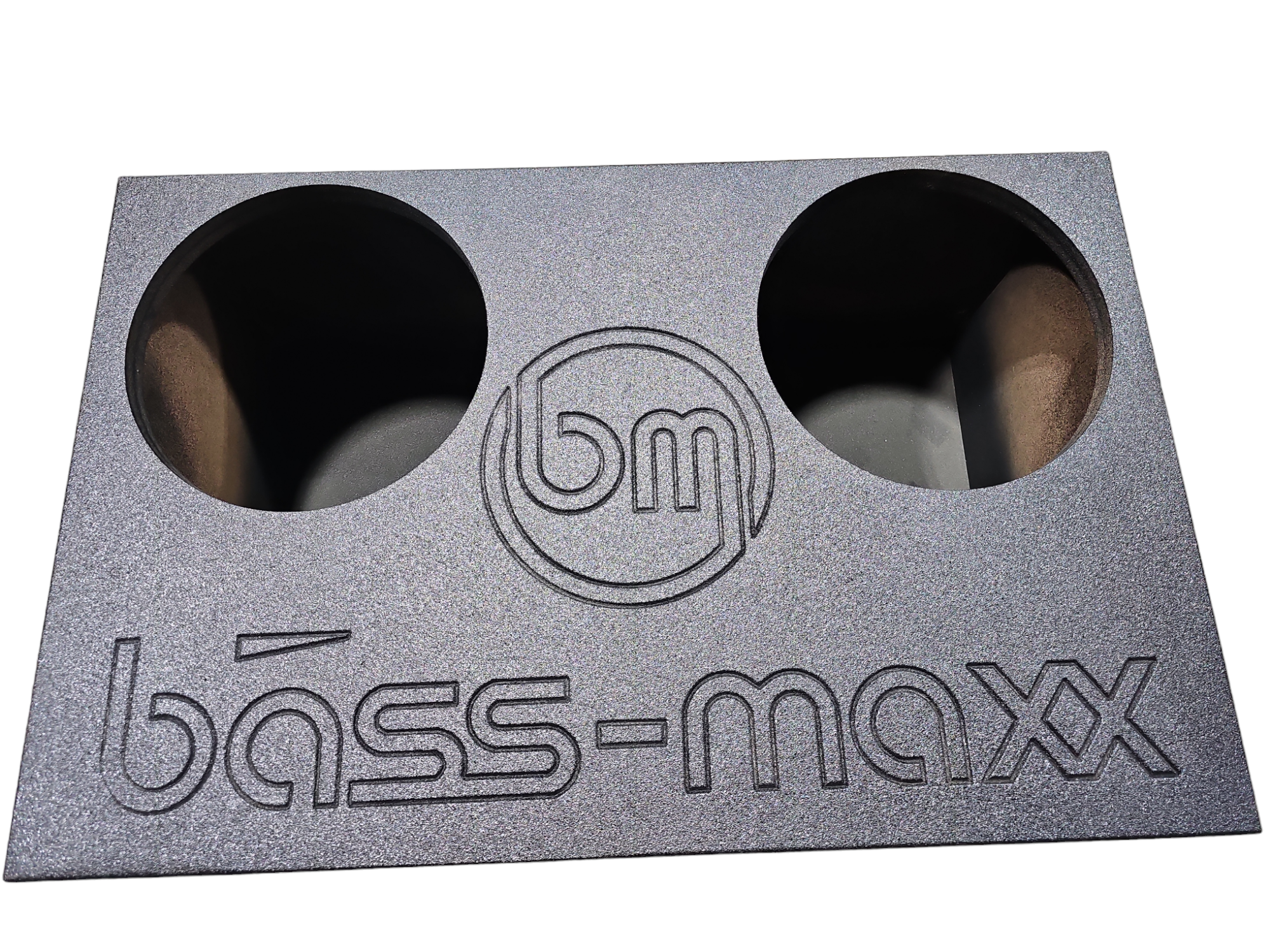 BASS-MAXX POLY COATED DUAL 18" SPL JUMBO VENT ENCLOSURE