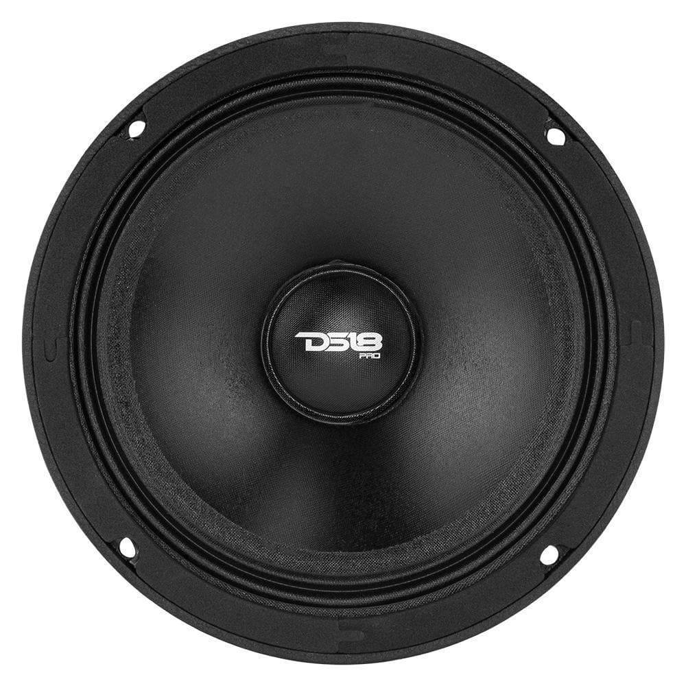 DS18 PRO 6" MIDRANGE LOUDSPEAKER 700 WATTS 2 OHM WATER RESISTANT CONE & NEO MAGNET
