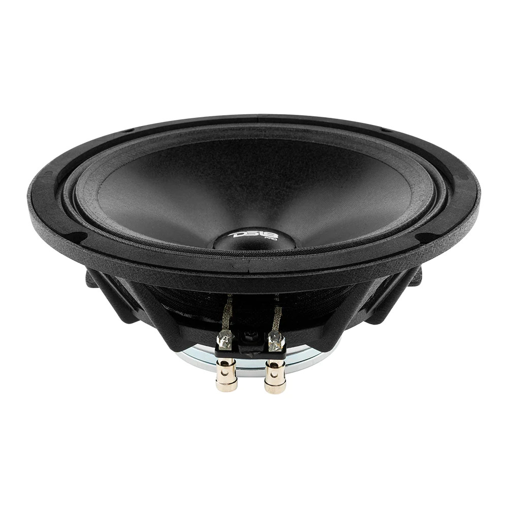 DS18 PRO 8" MID RANGE LOUDSPEAKER 2 OHM NEO MAGNET WITH WATER RESISTANCE FIBERGLASS CONE