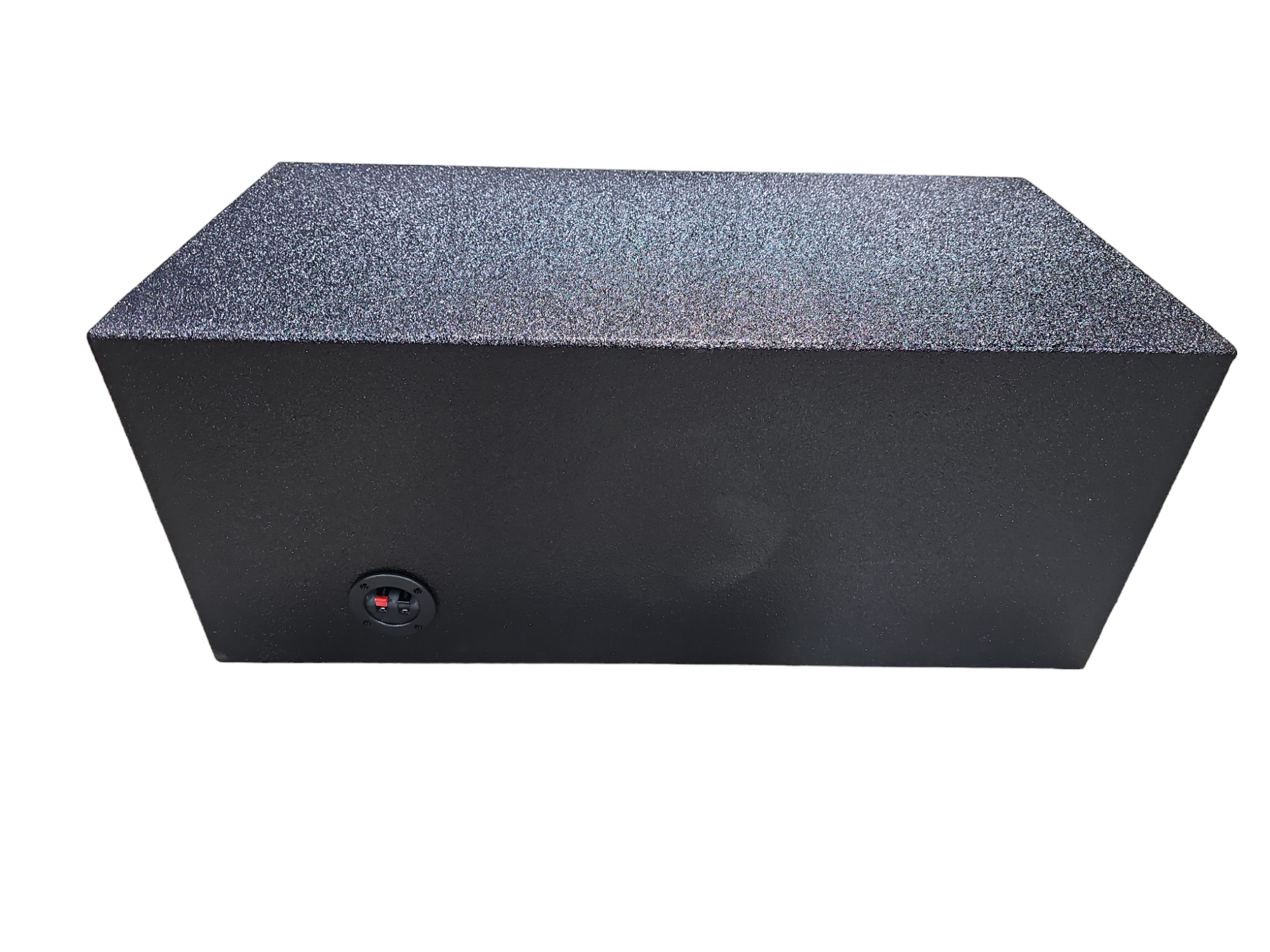 BASS-MAXX POLY COATED DUAL 12" VENTED ENCLOSURE