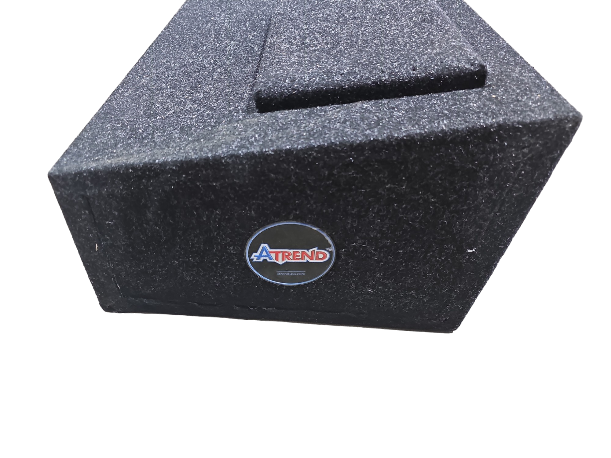 ATREND 2007-2023 GM CREW CAB QUAD 8" VENTED ENCLOSURE CARPETED