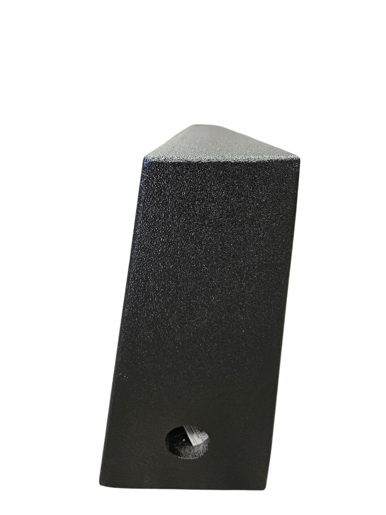 BASSMAXX UNIVERSAL POLY COATED WEDGE RECTANGLE BOX DUAL 12" PORTED