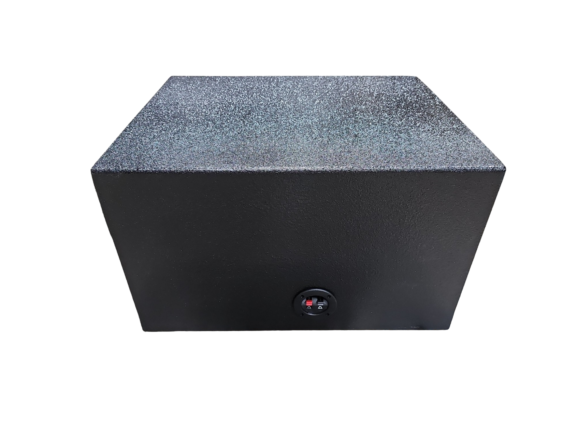 BASSMAXX SUNDOWN AUDIO SINGLE 10" POLY COATED JUMBO VENTED ENCLOSURE