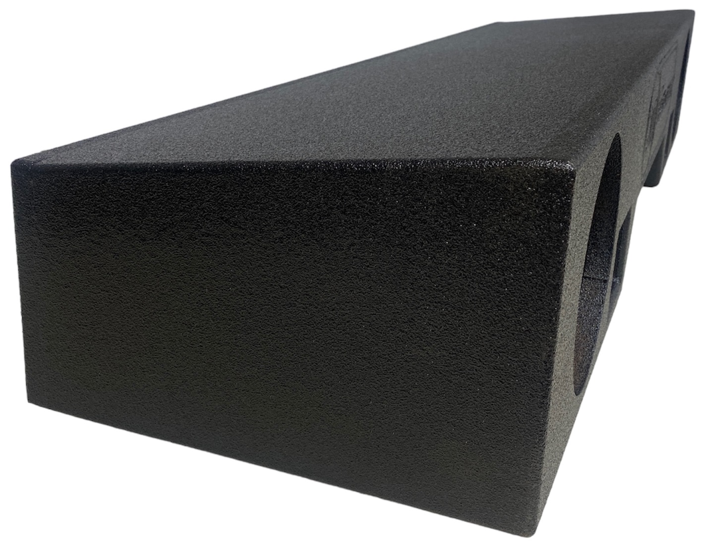 BASS-MAXX Nissan Titan 2004 - 2024 Dual 8" Ported Poly Coated Underseat Enclosure