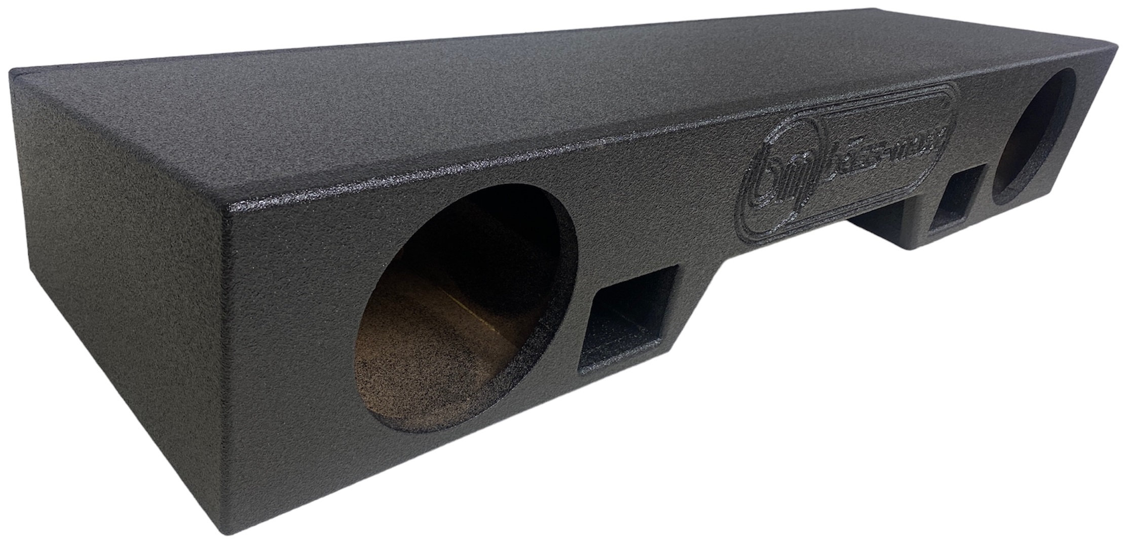 BASS-MAXX Nissan Titan 2004 - 2024 Dual 8" Ported Poly Coated Underseat Enclosure