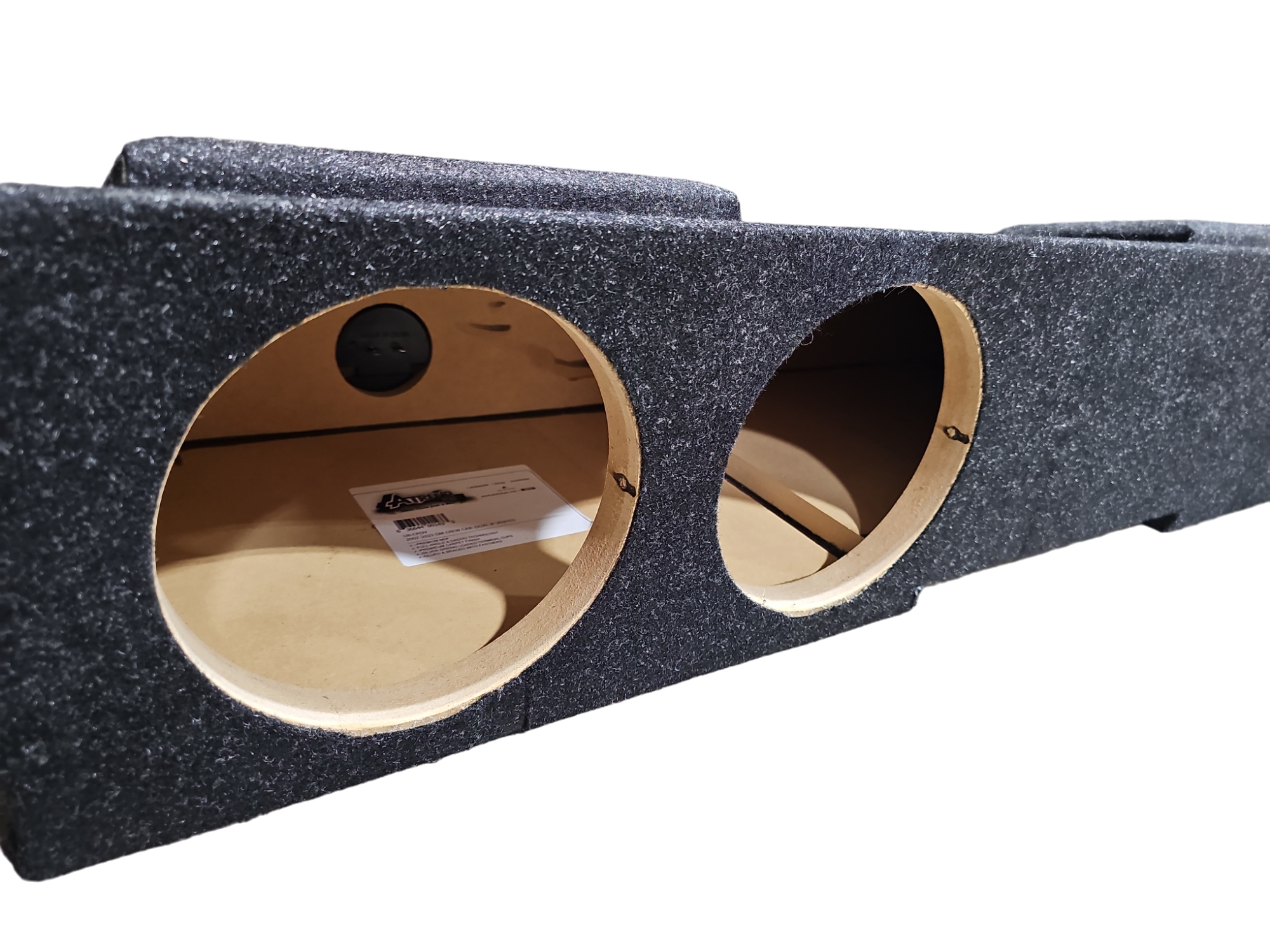 ATREND DUAL VENTED 8" CARPETED GM CREW CAB ENCLOSURE