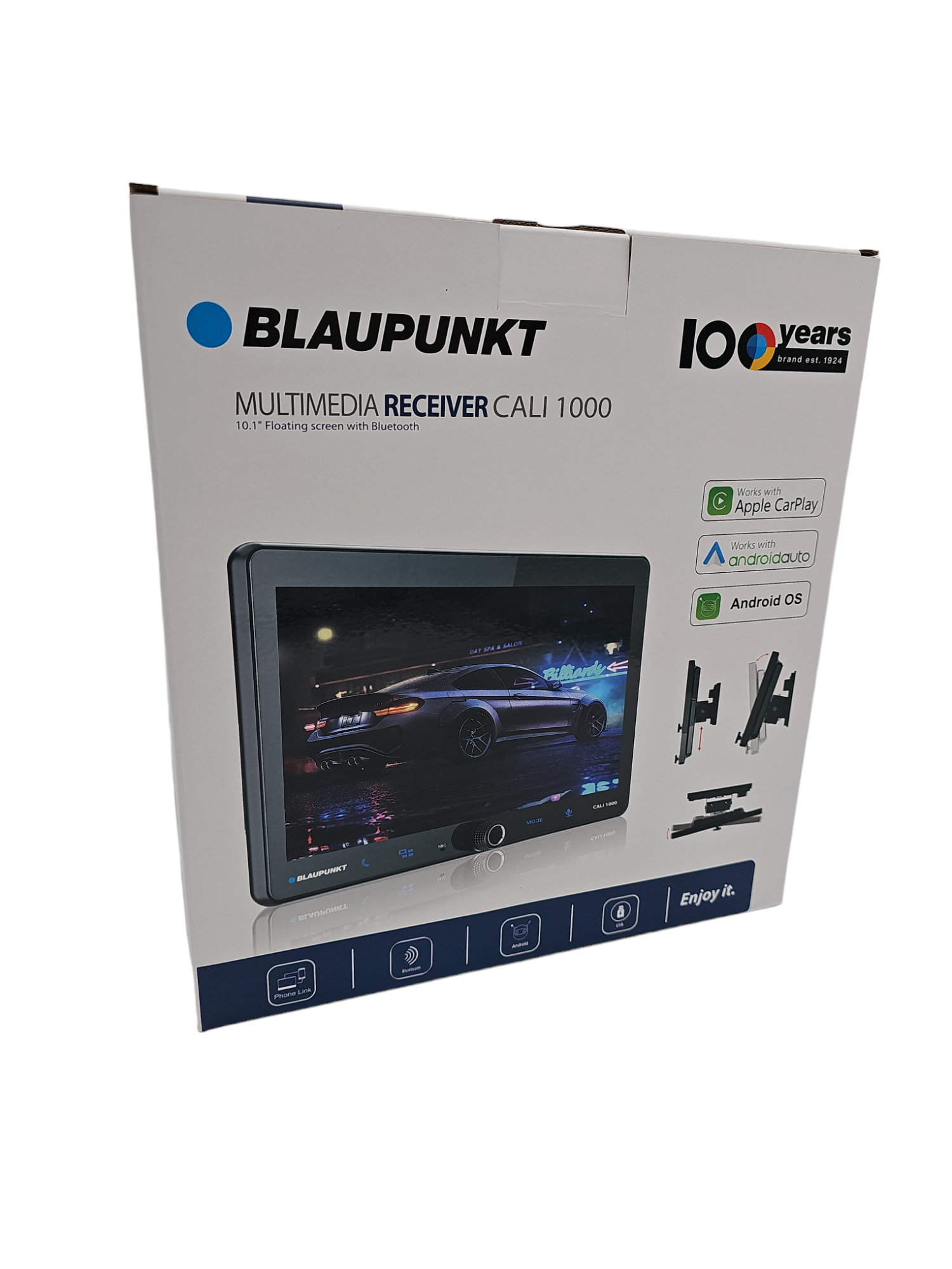 BLAUPUNKT 10" DIN RECEIVER WITH APPLE CARPLAY & ANDROID AUTO