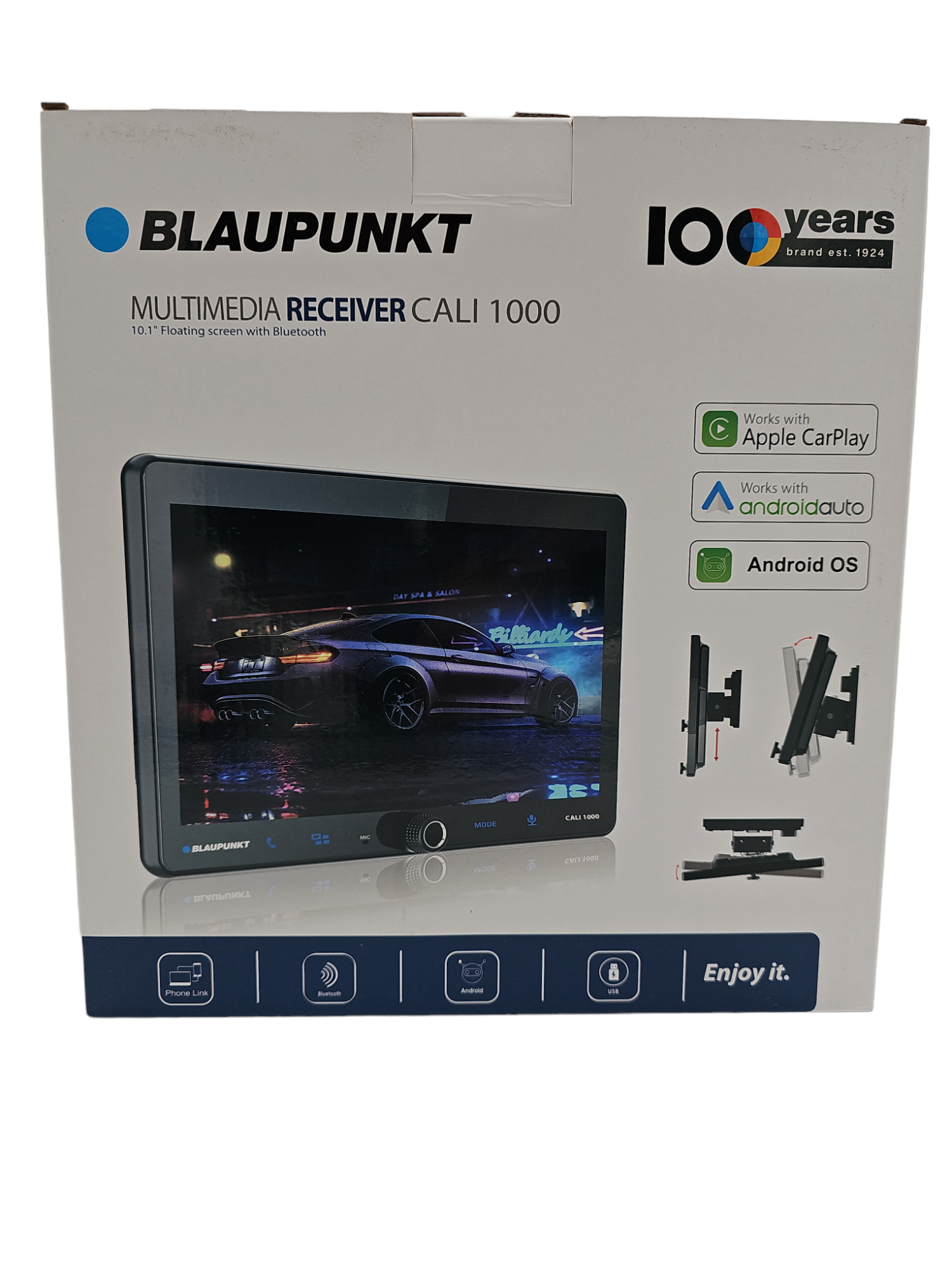 BLAUPUNKT 10" DIN RECEIVER WITH APPLE CARPLAY & ANDROID AUTO