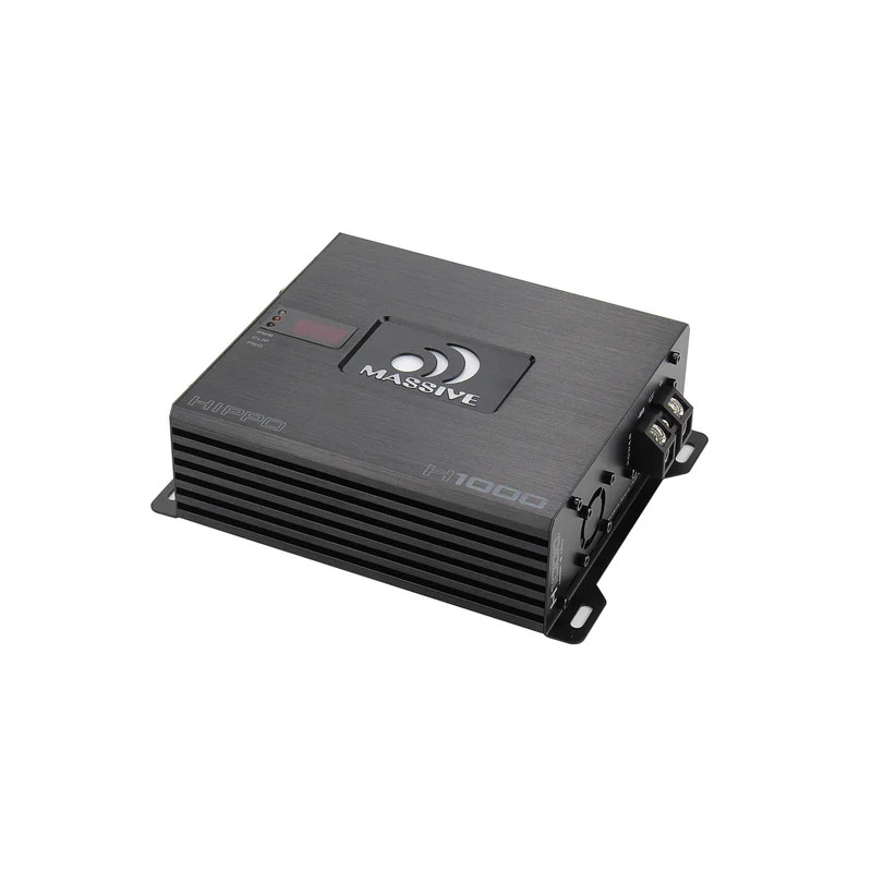 MASSIVE AUDIO HIPPO SERIES FULL RANGE AMPLIFIER - MONO 430W @ 4Ohm / 710W @ 2 Ohm /1050W @ 1 Ohm MASSIVE AUDIO HIPPO SERIES FULL RANGE AMPLIFIER - MONO 430W @ 4Ohm / 710W @ 2 Ohm /1050W @ 1 Ohm