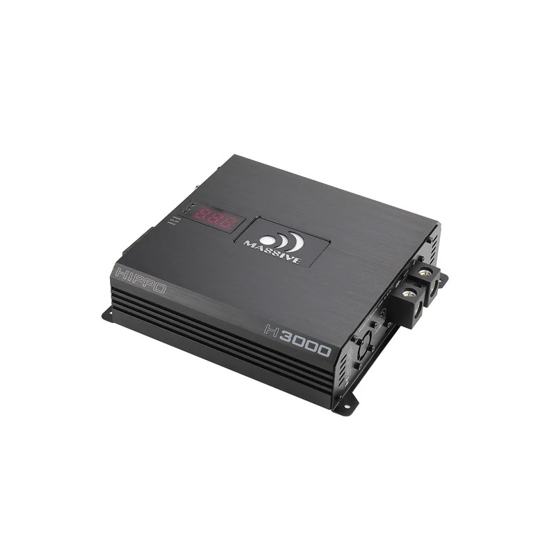 MASSIVE AUDIO HIPPO SERIES FULL RANGE AMPLIFIER - MONO 1000W @ 4Ohm / 2000W @ 2 Ohm /3000W @ 1 Ohm