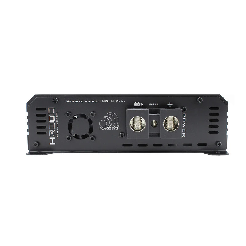 MASSIVE AUDIO HIPPO SERIES FULL RANGE AMPLIFIER - MONO 1000W @ 4Ohm / 2000W @ 2 Ohm /3000W @ 1 Ohm