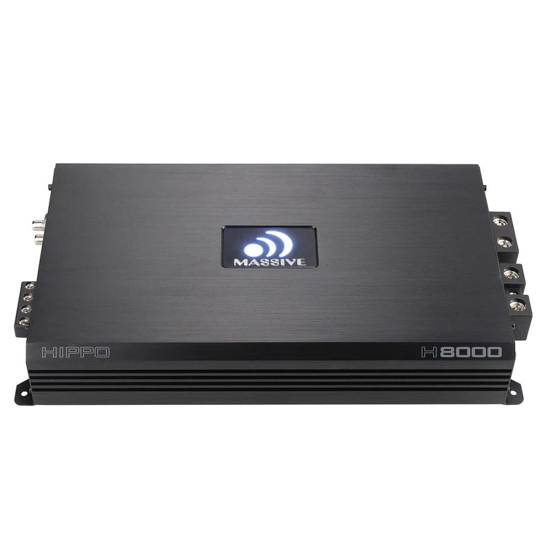 MASSIVE AUDIO HIPPO SERIES FULL RANGE AMPLIFIER -  MONO 2000W @ 4Ohm / 4000W @ 2 Ohm /8000W @ 1 Ohm
