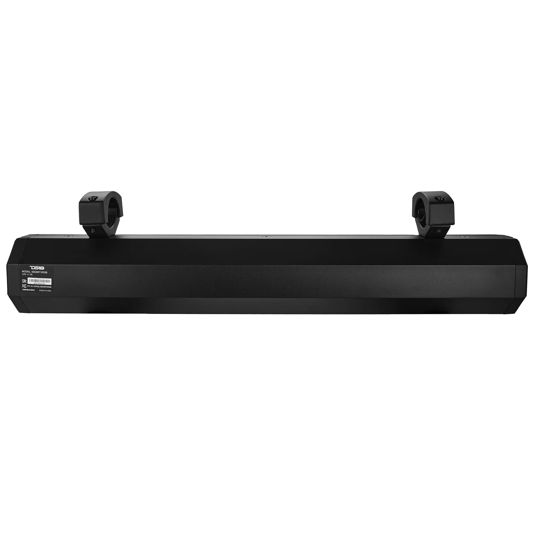 DS18 26" MARINE / POWERSPORTS AMPLIFIED BLUETOOTH SOUNDBAR SPEAKER SYSTEM WITH BUILT IN RGB LIGHTING - 600 WATTS