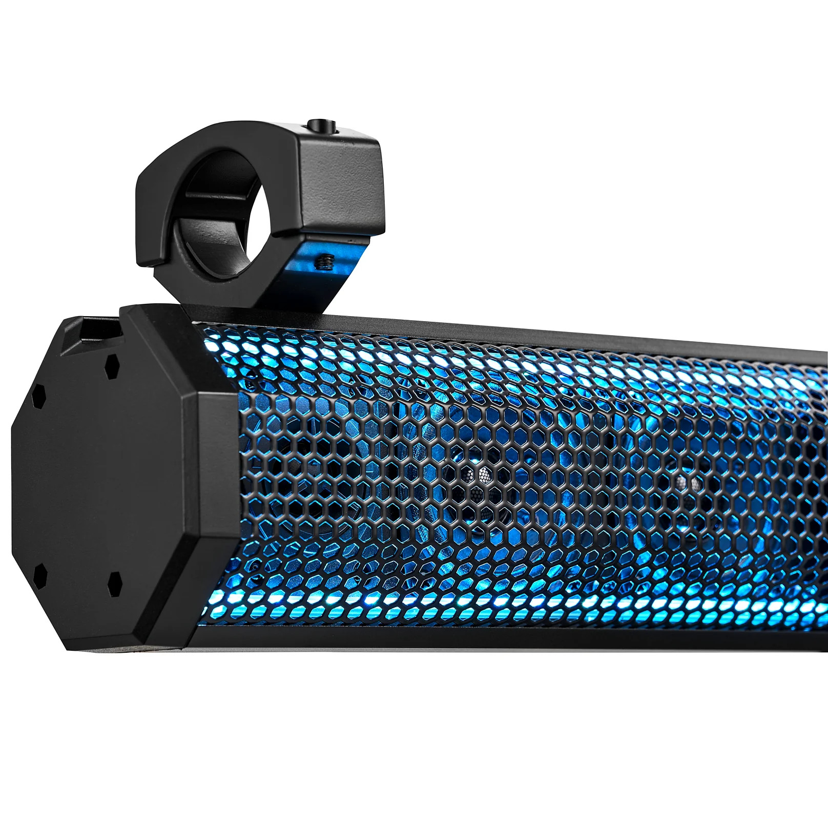 DS18 26" MARINE / POWERSPORTS AMPLIFIED BLUETOOTH SOUNDBAR SPEAKER SYSTEM WITH BUILT IN RGB LIGHTING - 600 WATTS
