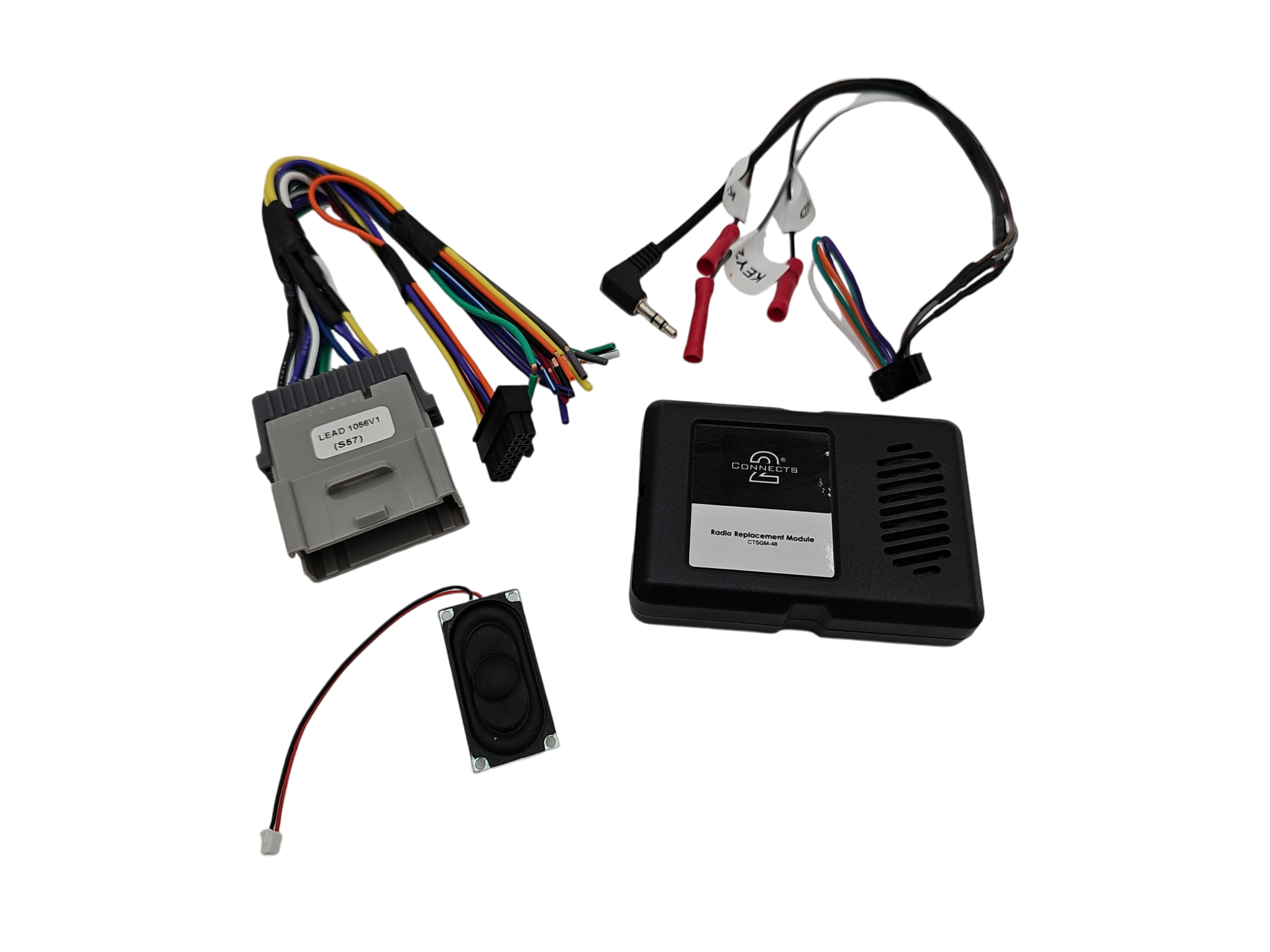 Radio Replacement with SWC Retention for Select 2000-2012 GM Class II Vehicles (Antenna Adapter Included) - SWRGM-48