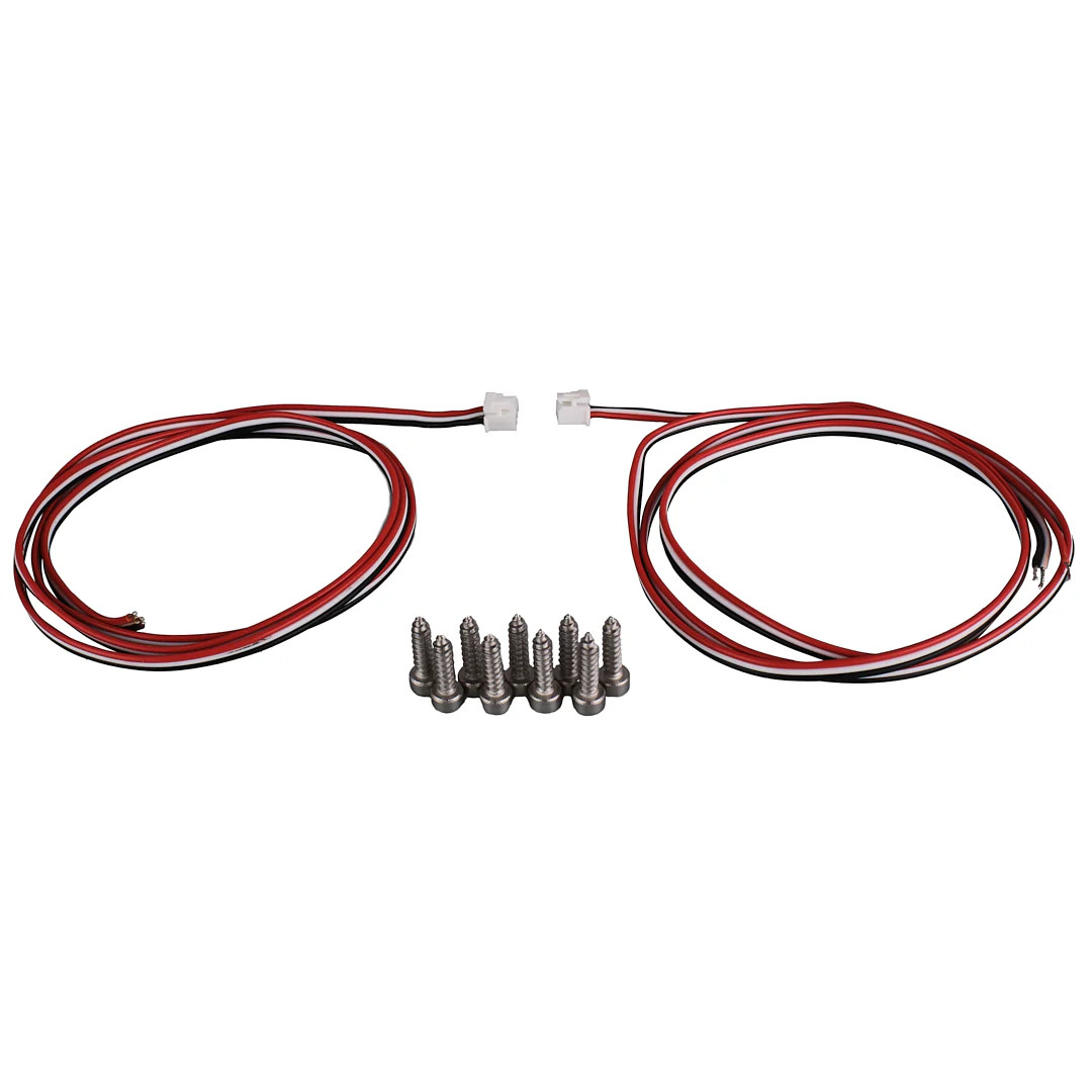 DS18 Sling Shot 6.5" Headrest Enclosure with built-in dream LED chasing lighting - PAIR