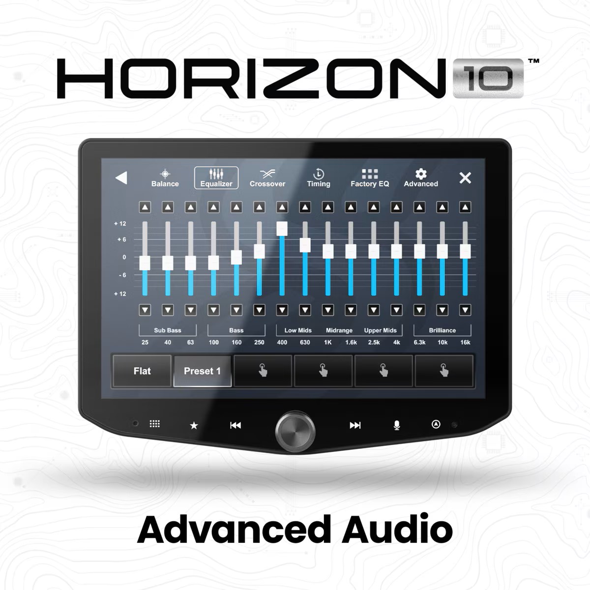 STINGER HORIZON 10.1-inch FLOATING MULTIMEDIA INFOTAINMENT DISPLAY SYSTEM