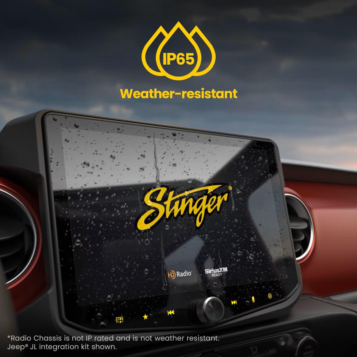 STINGER HORIZON 10.1-inch FLOATING MULTIMEDIA INFOTAINMENT DISPLAY SYSTEM